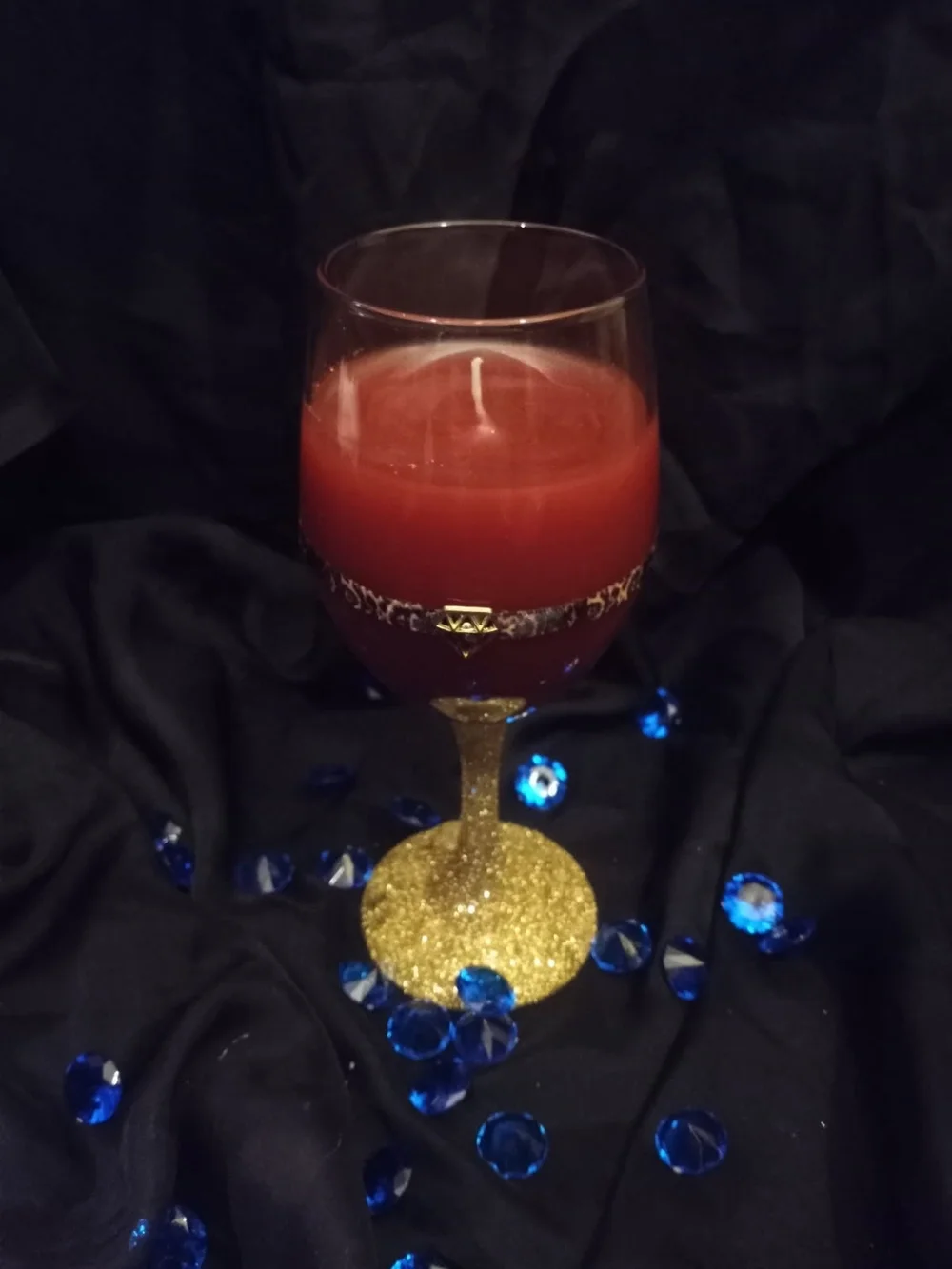 Handmade custom drink candles
